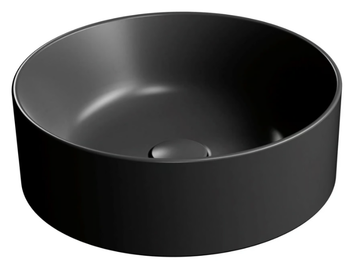COLOR ELEMENTS Ø40 - Countertop round ceramic washbasin by GSI ceramica - view 2